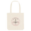 tote bag j'peux pas j'vais en corée du sud stamp edition blanc