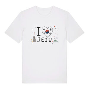 tshirt i love jeju monument