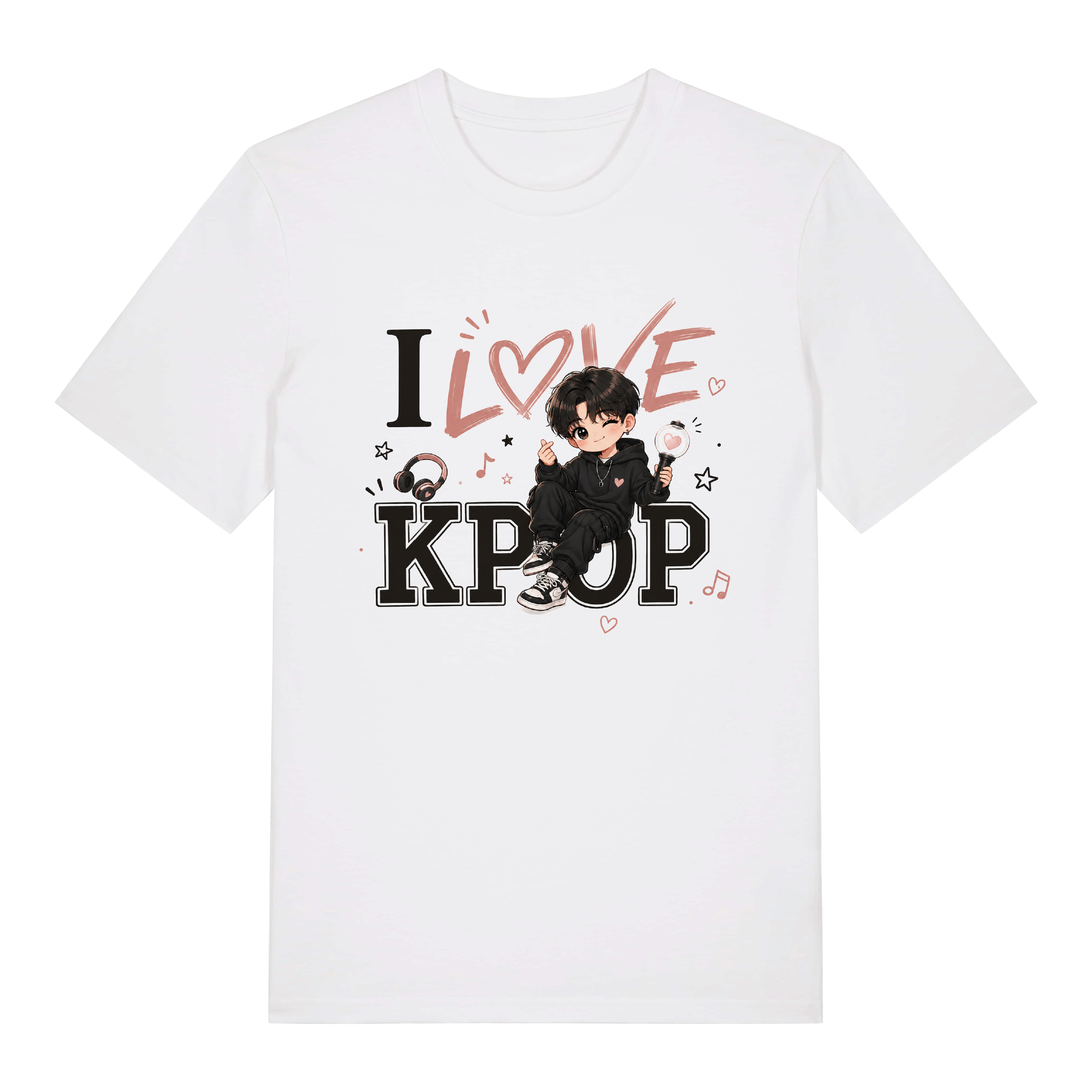 tshirt i love kpop boy