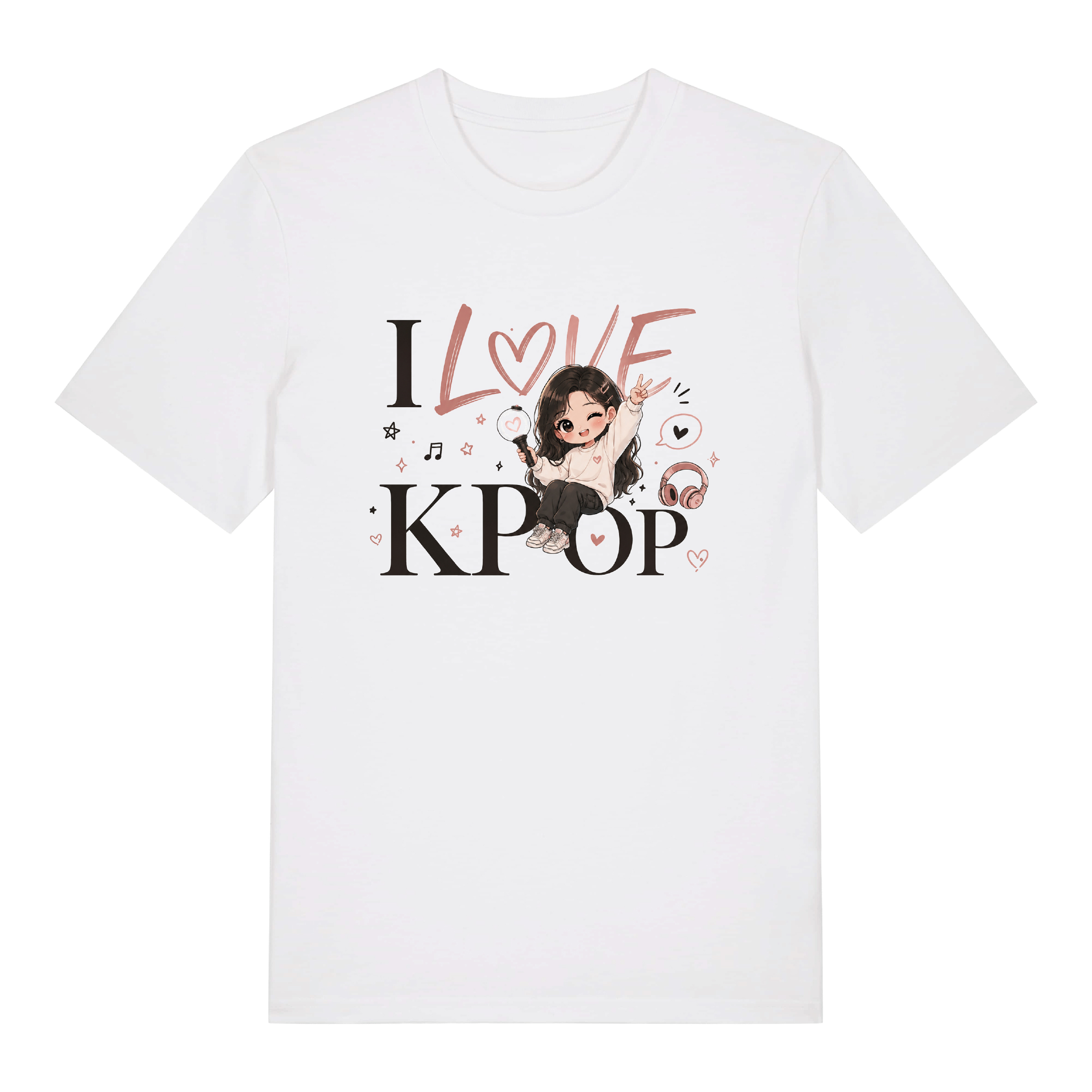 tshirt i love kpop girl