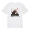 tshirt i love kpop mixte