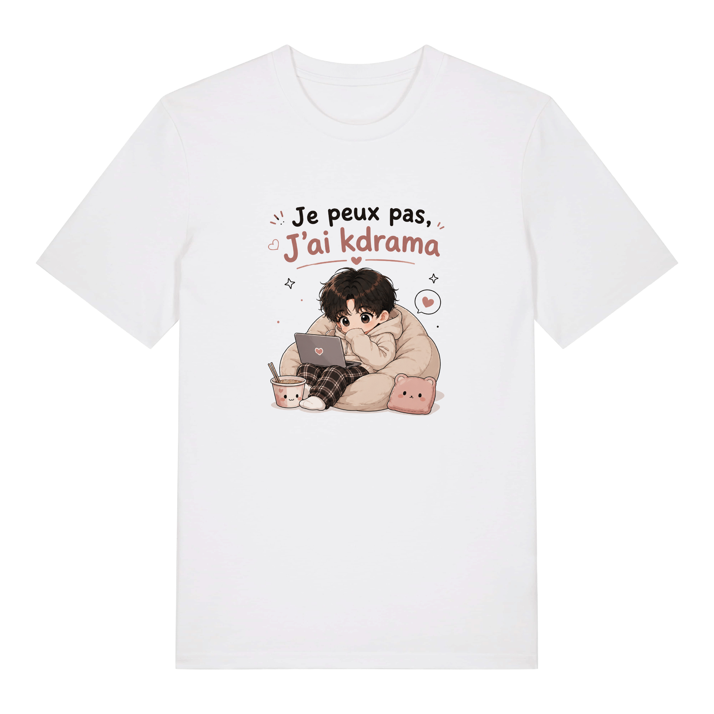 tshirt j'peux pas j'ai kdrama boy
