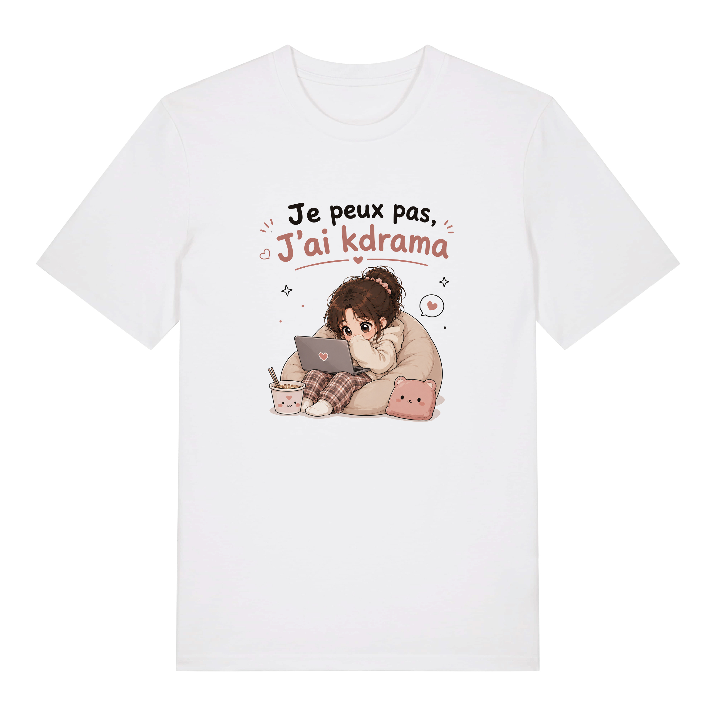 tshirt j'peux pas j'ai kdrama girl